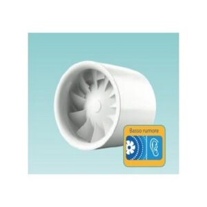 1795 QUIETLINE 100 Ventilatore silenzioso assiale da canale con portata 100 m3/h