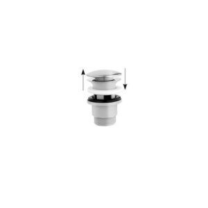 R77951 SCARICO CLIC CLAC TAPPO E CORPO HOSTAFORM FRISONE - immagine 1