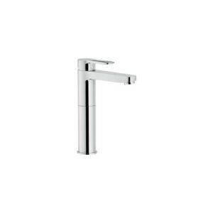 RDH00128/2CR RUBINETTO MONOCOMANDO LAVABO A BACINELLA SCARICO AUTOMATICO  CROMO NOBILI - immagine 1