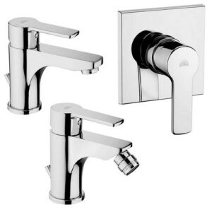 RED04 lavabo + bidet + incasso doccia RED PAFFONI