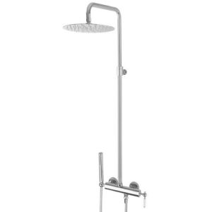 RGP04278551 Kit colonna doccia soffione doccia CROMATO FRISONE