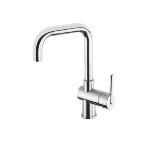RMF0X0151 MONOFORO LAVABO XL CANNA "U" T/C SENZA SCARICO GIREVOLE CROMATO RA.MIX FRISONE