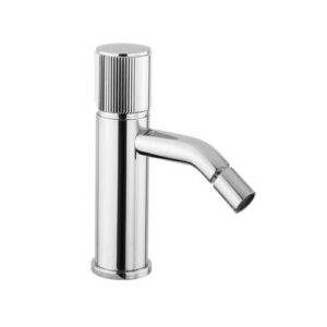 RTF200851 BIDET CON FLESSIBILI C/SCARICO STOP & OPEN CROMATO RIGATINO FRISONE - immagine 1