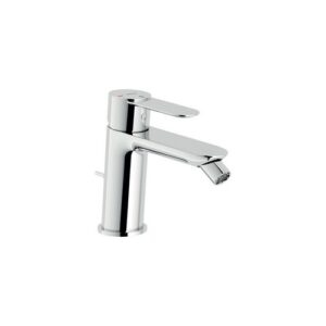 SAH99128/2CR RUBINETTO MONOCOMANDO LAVABO A BACINELLA SCARICO AUTOMATICO  CROMO NOBILI - immagine 1