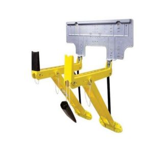 SCC600009 SUPPORTO PER MONTAGGIO SPLIT IN PLASTICA ABS GIALLO TECNOSYSTEMI - immagine 1