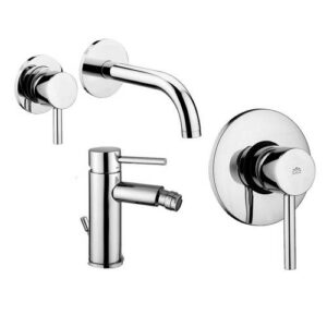 SK04 Set lavabo a muro + bidet + doccia STICK PAFFONI - immagine 1