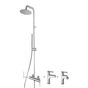 SPE252684SP000551 Kit colonna doccia  con lavabo e bidet con scarico automatico Sprint FRISONE - immagine 1