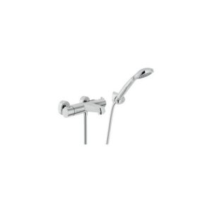 SY97010CR RUBINETTO MISCELATORE TERMOSTATICO GRUPPO VASCA ESTERNO 2 VIE CONDUPLEX  CROMO NOBILI