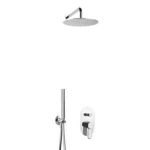 TE14351235048451 Kit doccia incasso, braccio soffione parete Terra FRISONE - immagine 1