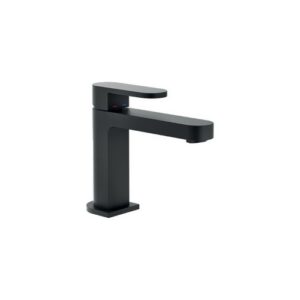 UP94118/3BM RUBINETTO MONOCOMANDO LAVABO SCARICO AUTOMATICO UP NERO OPACO NOBILI - immagine 1