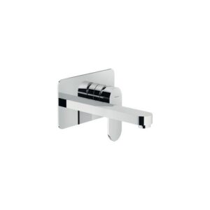 UP94198/1CR RUBINETTO MISCELATORE LAVABO INCASSO A PARETE BOCCA 200 MM UP CROMO NOBILI - immagine 1