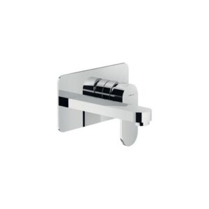 UP94198CR RUBINETTO MISCELATORE LAVABO INCASSO A PARETE BOCCA 150 MM UP CROMO NOBILI - immagine 1