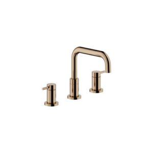 VE125211/2RCP RUBINETTO MISCELATORE LAVABO TRE FORI CON SCARICO PUSH RED CANYON NOBILI - immagine 1