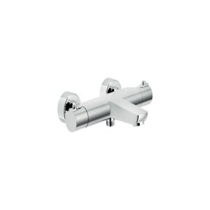 VV103010/1CR RUBINETTO MISCELATORE TERMOSTATICO GRUPPO VASCA ESTERNO 2 VIE S/DUPLEX CROMO NOBILI - immagine 1