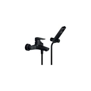 VV103110BM RUBINETTO MONOCOMANDO GRUPPO VASCA CONDUPLEX ACQUAVIVA NERO OPACO NOBILI