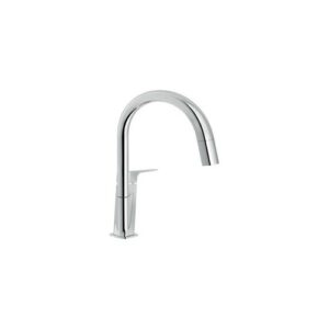 VV103127CR RUBINETTO MISCELATORE MONOFORO LAVELLO DOCCIA ESTRAIBILE ACQUAVIVA CROMO NOBILI - immagine 1