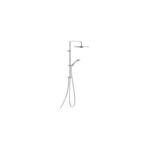 WE00141/82CR COLONNA DOCCIA CON SOFFIONE Ø300mm DOCCETTA MONOGETTO CROMO NOBILI - immagine 1