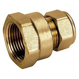 312 Raccordo diritto filettato femmina tubi in rame 312Y010 1/2" x 18 GIACOMINI