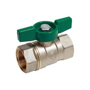 R251WX026 Valvola a sfera, attacchi F-F, maniglia a farfalla 1 1/4" GIACOMINI - immagine 1