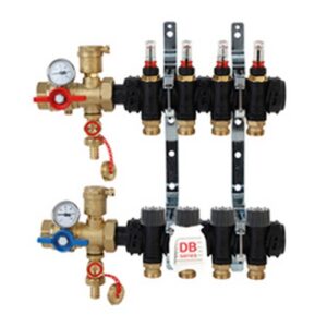 R553FPDB265 Kit collettore  in tecnopolimero G 1" x 3/4"E /5 GIACOMINI - immagine 1