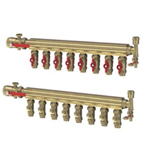 R553KY086 Collettore per impianti di climatizzazione 1 1/2" x 1" /6 GIACOMINI - immagine 1