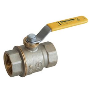R730GAX003 Valvola a sfera, attacchi F-F, maniglia a leva G 1/2"F GIACOMINI - immagine 1