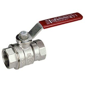 R850X030 Valvola a sfera, attacchi F-F passaggio totale 3" GIACOMINI - immagine 1