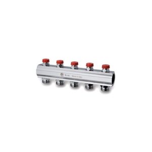 208DM-06-13 Collettore con detentori att.3/4" 1"x 13 vie TE-SA - immagine 1