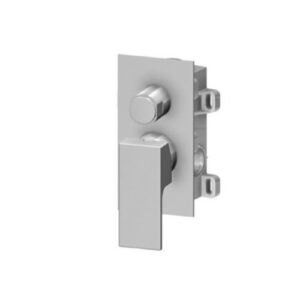 2533-25C0.CH Miscelatore incasso 2 vie con deviatore manuale con scatola  KUBIK GATTONI