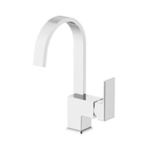 2549-25C0 Miscelatore lavabo canna girevole di alimentazione KUBIK GATTONI
