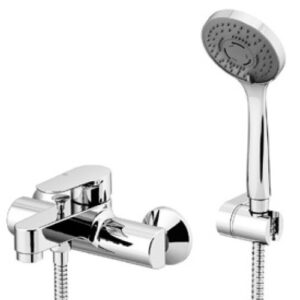 3000-30C0 Miscelatore esterno vasca con doccia duplex H2OMIX 3000 GATTONI