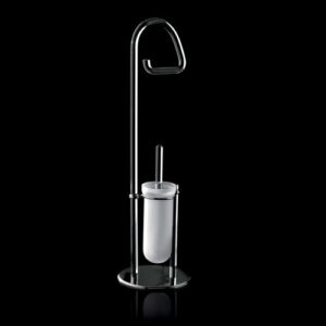 0713-C Piantana wc base cromata  TL BATH