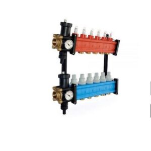2301-32000008 Collettore Modulare In Poliammide 1" 1/4 8+8 Vie S.R. - immagine 1