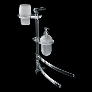 2588-C Colonna attrezzata cromata GARDENIA TL BATH - immagine 1