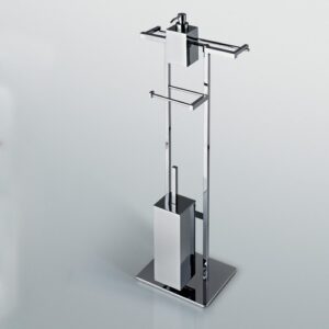 3085-C Piantana wc-bidet cromata TL BATH - immagine 1