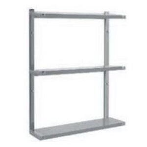 4543-C-BL Scaffale cromato 3 ripiani in plexiglass blu EDEN TL BATH - immagine 1