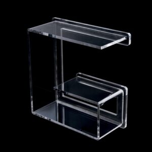 K165-C-BL Scaffale in plexiglass blu e finiture cromate TL BATH - immagine 1