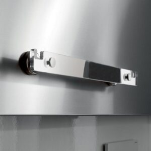 K209-C-NR Porta salviette in plexiglass nero STICK TL BATH - immagine 1