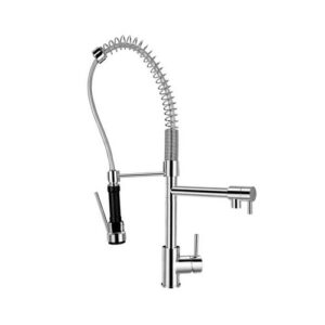 MC O 006 MISCELATORE MONOCOMANDO LAVELLO CON BOCCA GIREVOLE OTTONE VSA