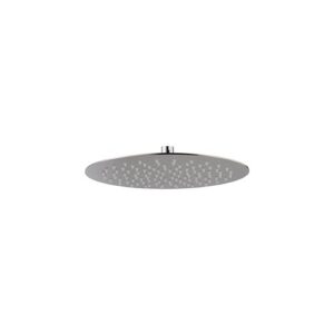 26529.21.018 Soffione tondo in acciaio con getto a pioggia, h. 2 mm ø 300 mm cromo NEWFORM