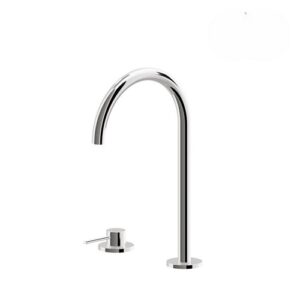 4220.21.018 Miscelatore lavabo 2 fori senza scarico bocca alta NEWFORM - immagine 1