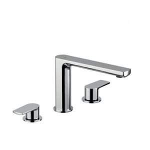 72000.21.018 Gruppo lavabo a 3 fori senza scarico 1/2 cromo NEWFORM - immagine 1