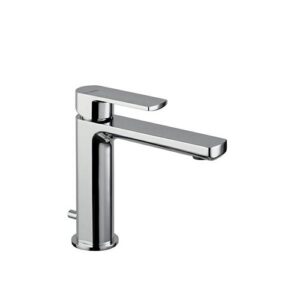 72010.21.018 Miscelatore monocomando per lavabo con scarico da 1"1/4 cromo NEWFORM - immagine 1