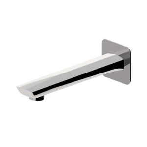 72288.21.018 Bocca erogazione a parete per gruppo vasca con attacco da 1/2 211mm cromo NEWFORM