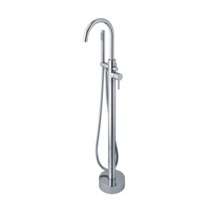 CL2166CC3CR Colonna vasca a pavimento con miscelatore, doccetta a flessibile 150cm cromo SPHERA - immagine 1