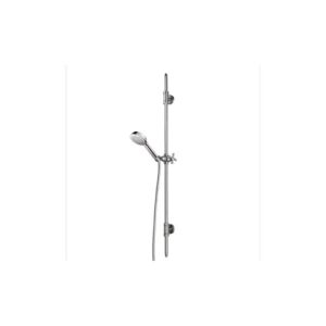 D19004600094009 Kit saliscendi 110 cm. nichel spazzolato con flessibile 175 cm CLASSIC BOSSINI