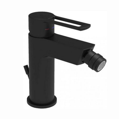 Rubinetto Bidet Nero Opaco Fassa - Design Moderno Con Cartuccia 35mm E Flessibile, Certificazione ACS - Foto 5