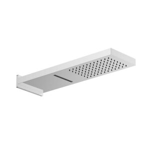 SD2550253CR Soffione ibiza 2 getti pioggia e cascata 550x170 mm acciaio SPHERA