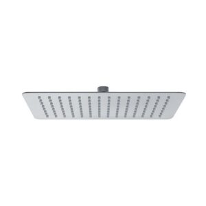 SD2832003CR Soffione Alicante rettangolare ultrasottile anticalcare acciaio 300x200mm SPHERA