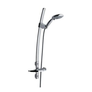 SL3W432CICR Saliscendi Venus 80cm con doccia tennis, portasapone e flessibile SPHERA